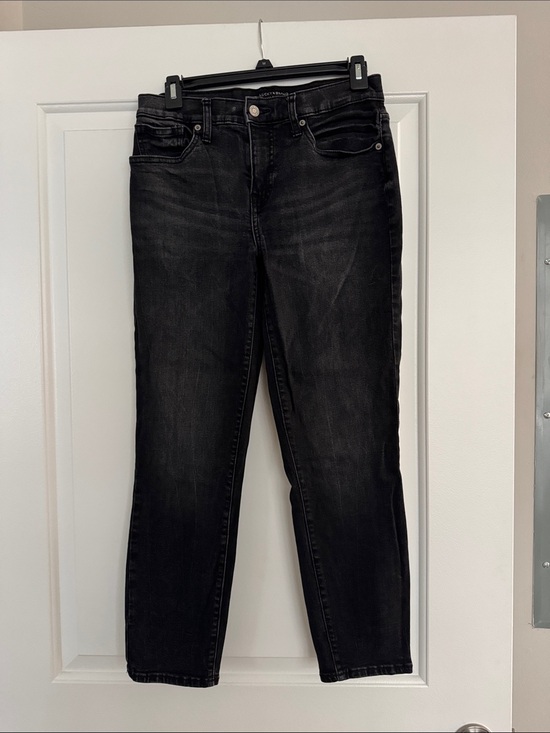 Lucky Brand Denim - Lucky Brand Straight Leg Jeans in Washed Black